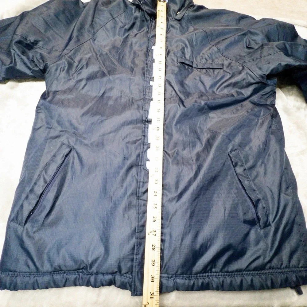 NFL Tennessee Titans Fleece Lined Double Layer Coat Mens Medium Football
